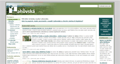 Desktop Screenshot of lahovska.info